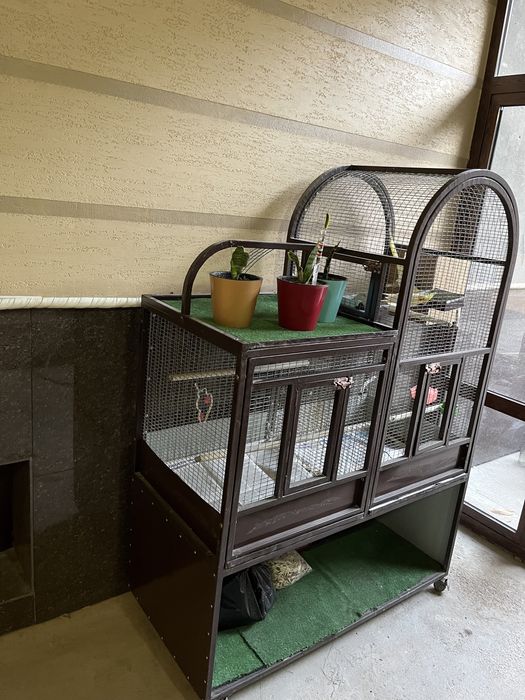 Клетка для птиц необычный кушлари бн