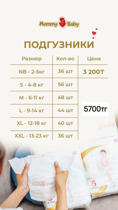 Продам подгузники