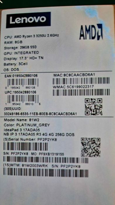 Ноутбук Lenovo .