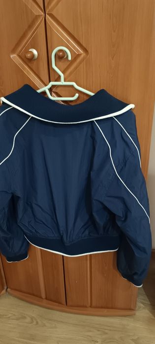 Куртка модная синяя унисекс