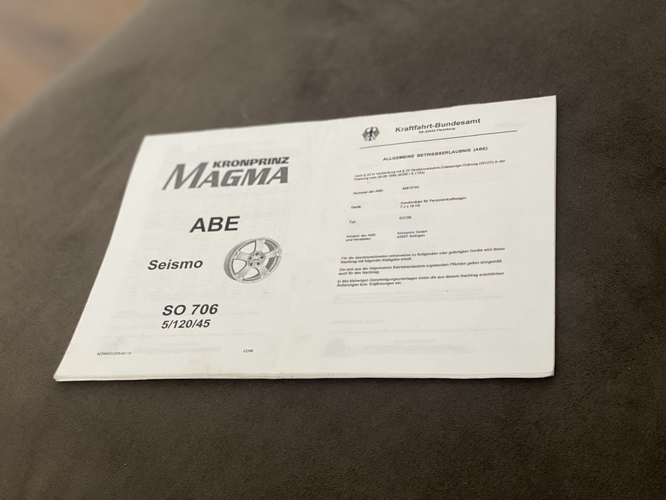 16-ски джанти за Бмв 5Х120 Magma с хубави летни гуми