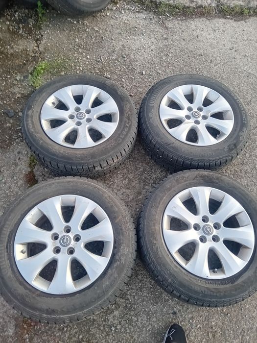 Гуми с лята джанта 195/70/16 opel опел CONTINENTAL