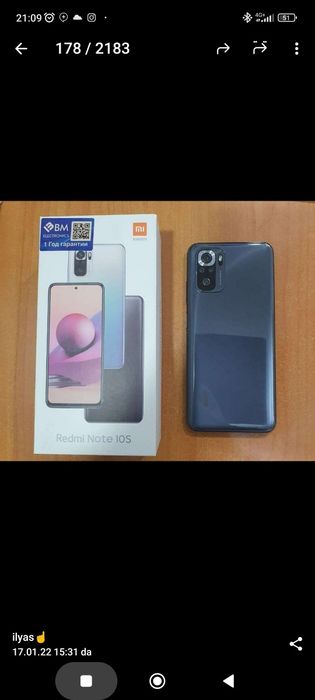 Redmi Not 10s sotiladi