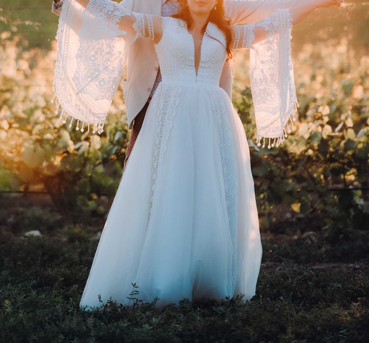 Сватбена рокля в бохо стил