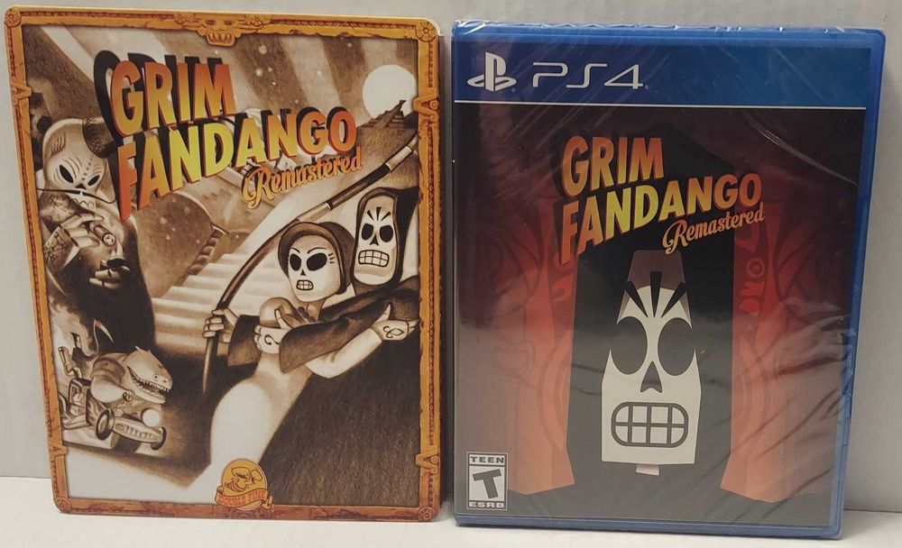 Grim Fandango Remastered PS4 SIGILAT (Slipcover)