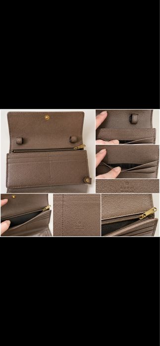 Оригинальный кошелек Gucci Ophidia GG Continental