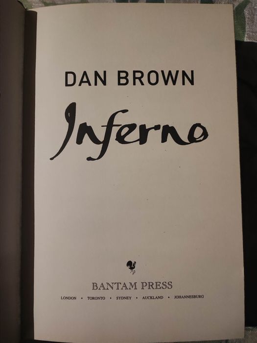 Дан Браун - Ад (английски език) - Dan Brown - Inferno
