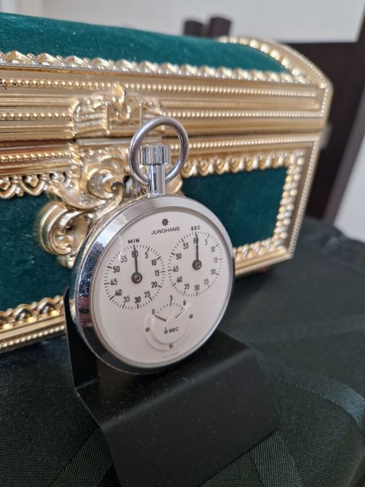 Колекционерски Антикварен немски хронометър Junghans