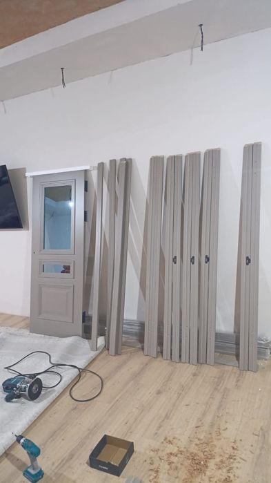 Есик орнатамыз, установка двери