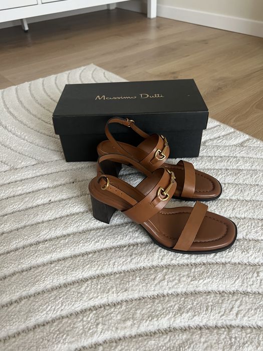 Massimo Dutti сандали на ток