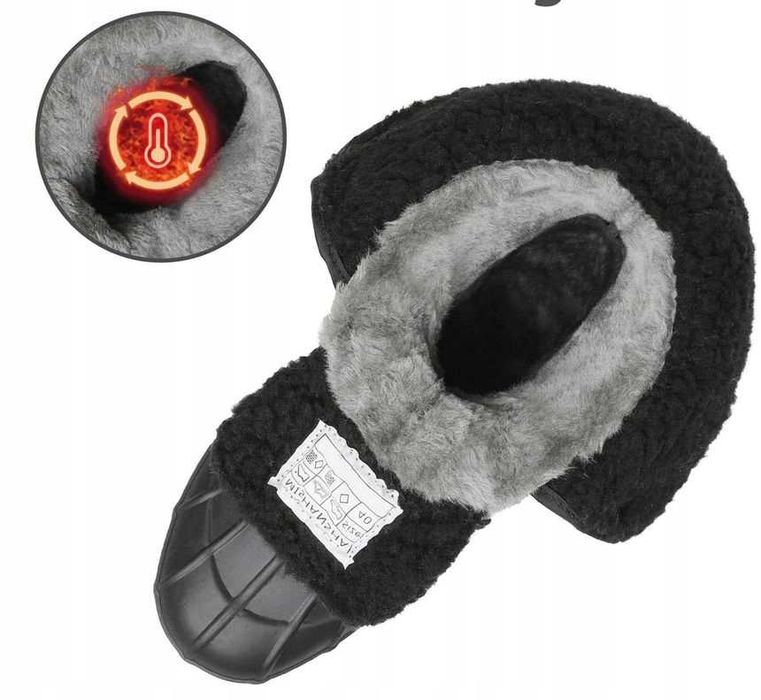 Дамски зимни ботуши за сняг. Черно-бели размери 36 и 37 * 12.78 evro