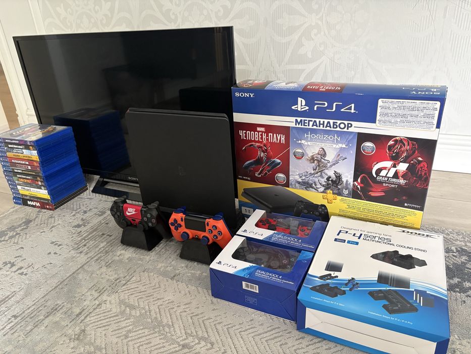 Sony Playstation 4 Slim 1 ТБ/ ps4 / пс4 слим