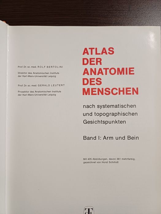Атлас по Анатомия (горен и долен крайник)