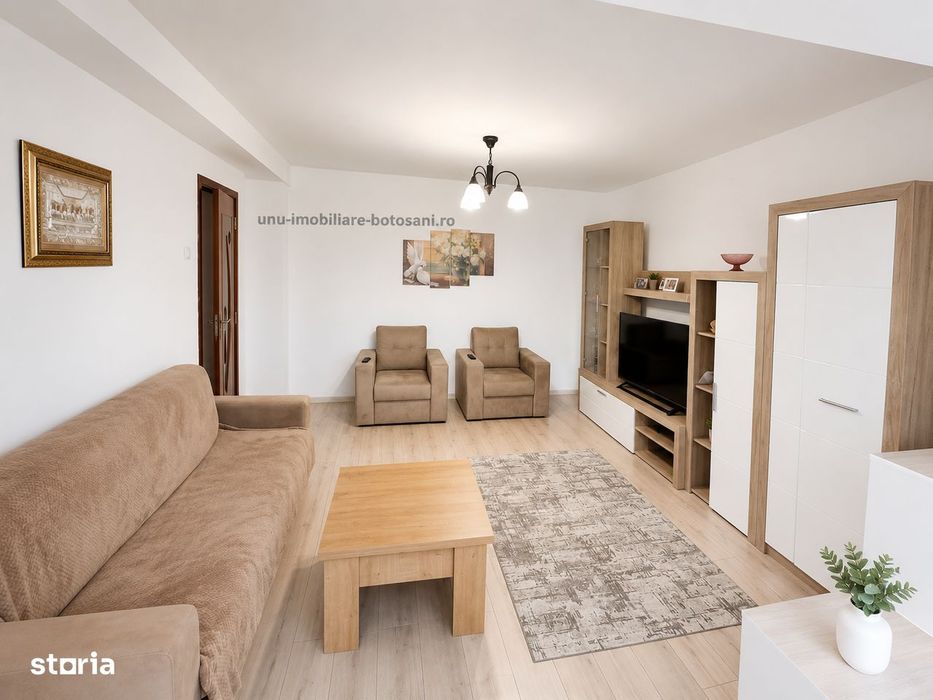 Apartament cu 3 camere decomandat – Zona Stejari, Botoșani - 74,32 Mp