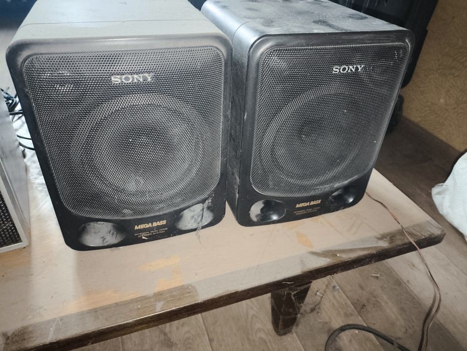 Колонки СССР и Sony