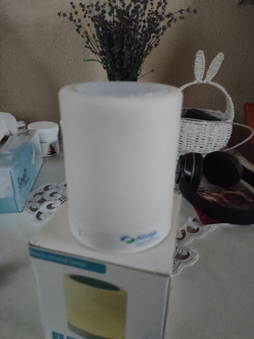 Lampa cu difuzor și touch
