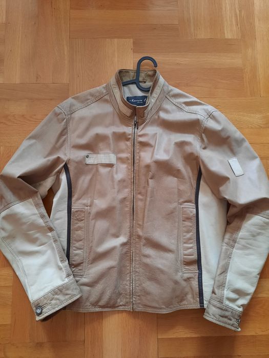 Дизайнерско мъжко яке, естествена кожа