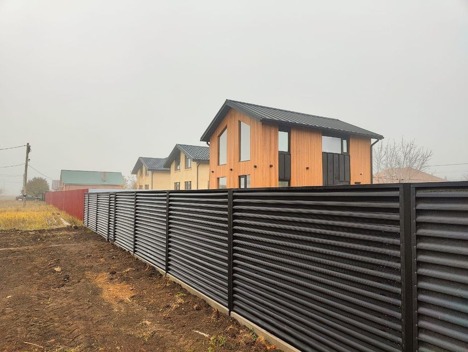 Забор жалюзи , евроштакетник.