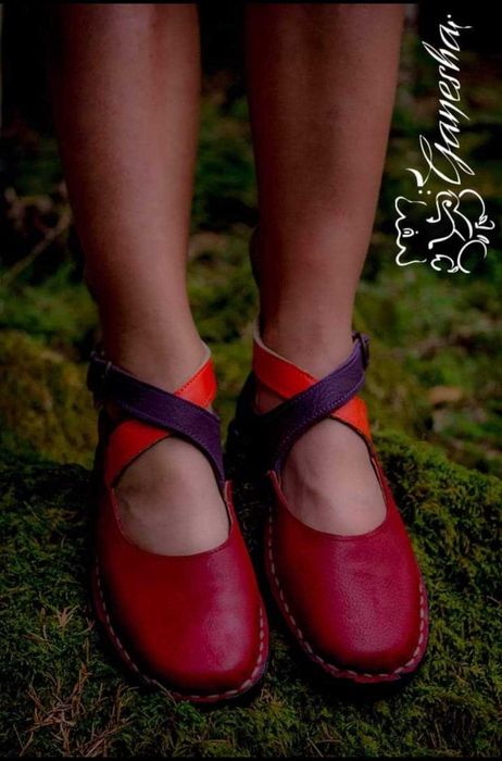 Pantofi din piele , fabricat manual