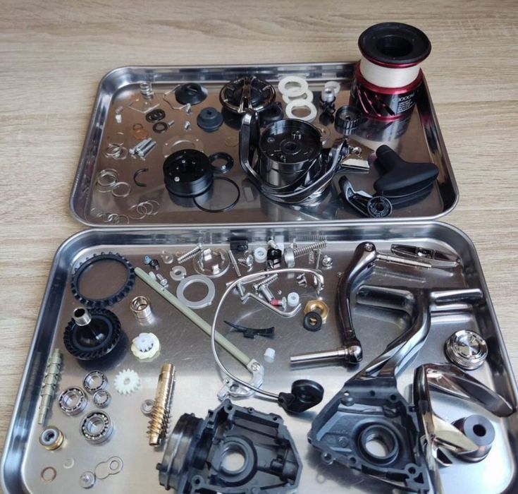 Т.О. и апгрейд рыболовных катушек.