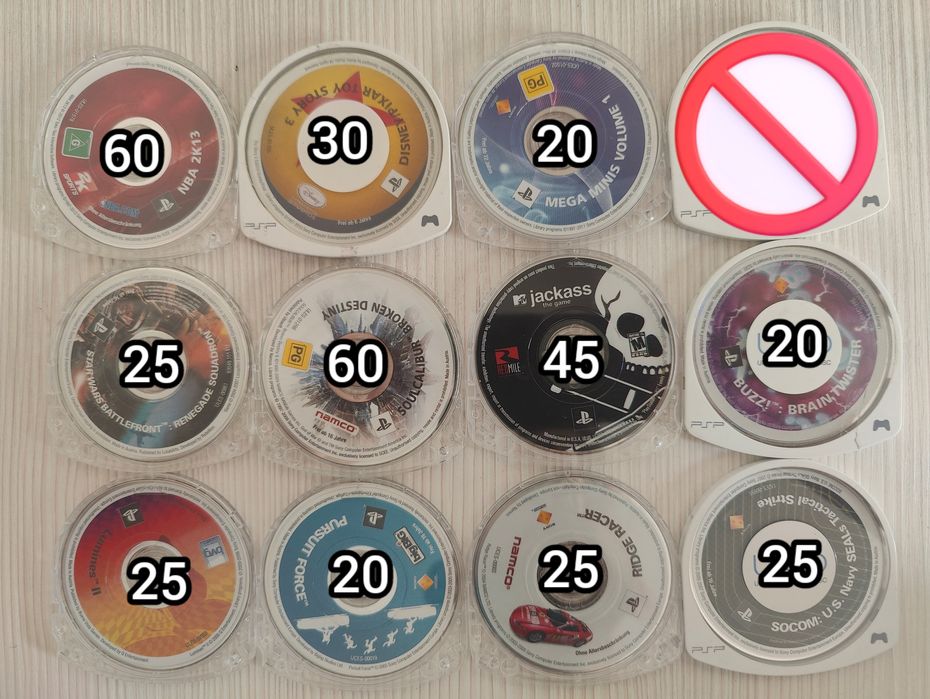 Joc PSP original fara carcasa