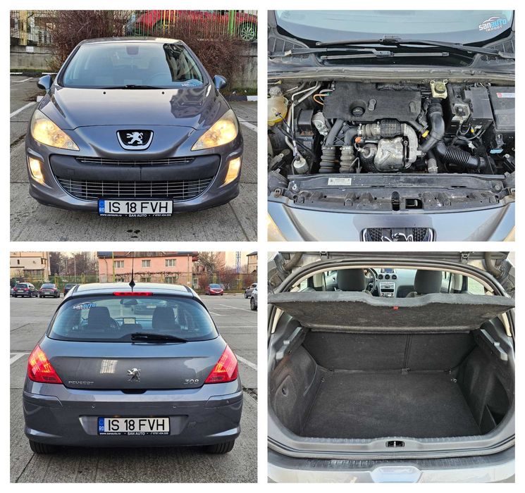 Peugeot 308 2011 1.6 HDi 110 CP euro 5 automata / RATE fara avans
