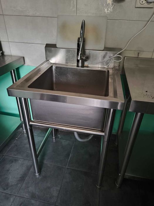 Професионална мивка единична 60/60/85