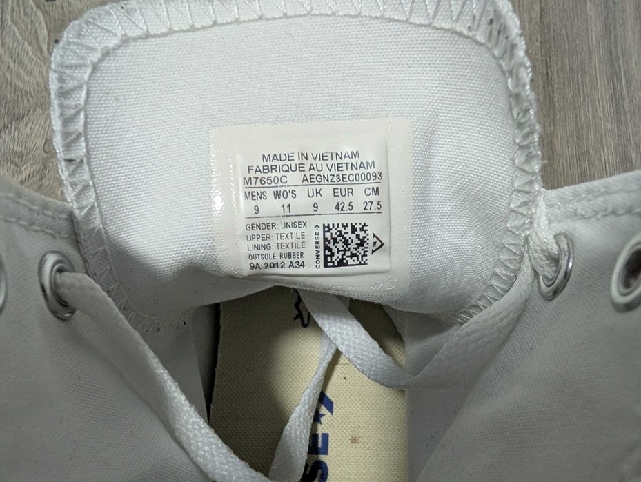 Converse Chuck Taylor All Star, 42.5