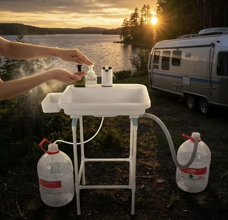 Умывальник садовый кемпинг