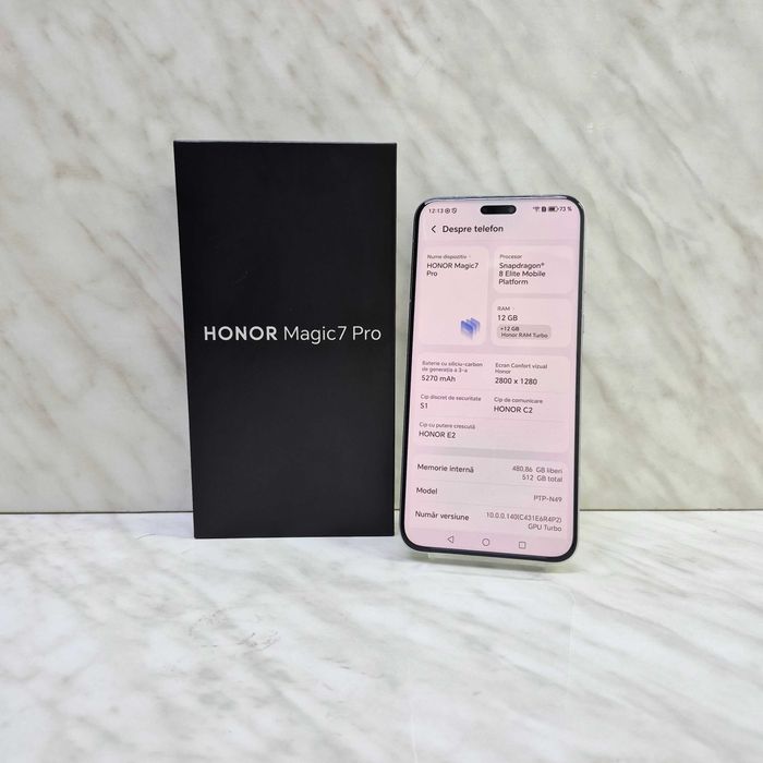 HONOR Magic 7 Pro, 12GB RAM, 512GB Zeus Amanet Militari 35775