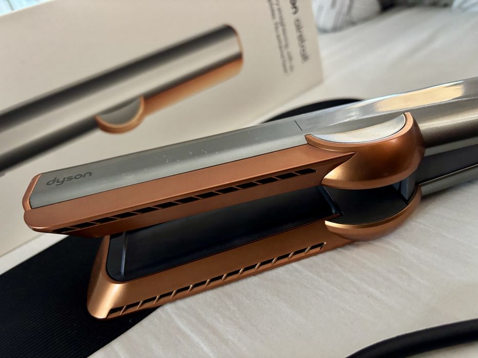 Dyson Airstrait HT01 Nichel/Cupru – ca nou + cutie/factură