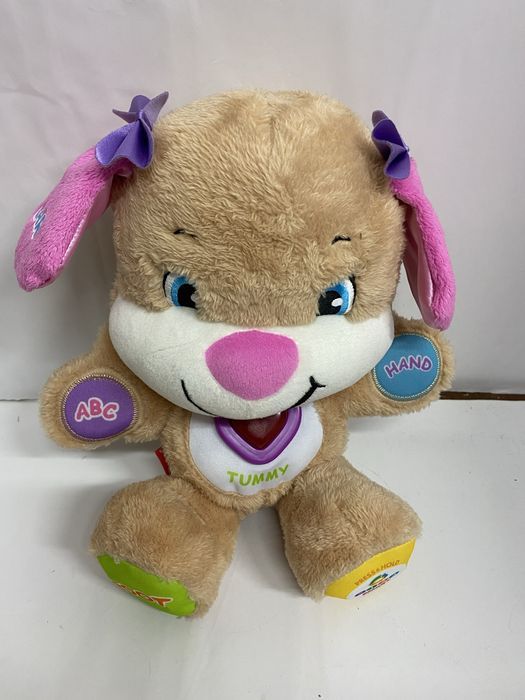 FISHER PRICE jucărie interactivă cu sunete si lumină cătelușă din pluș