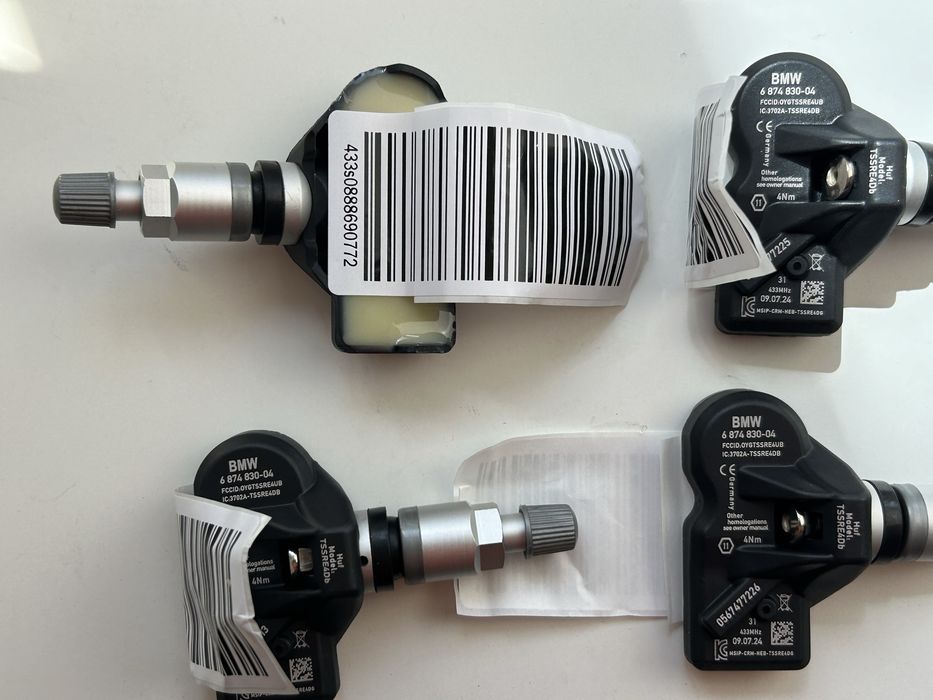 Set 4 Senzori Presiune Roti TPMS 433MHz BMW Seria 2 3 4 5 6 7 X MINI