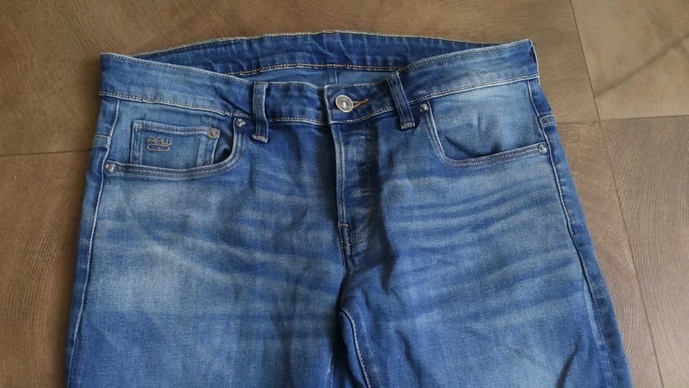 G-Star 3301 LOW TAPERED Jeans Размер 32 / 30 еластични дънки 1-61