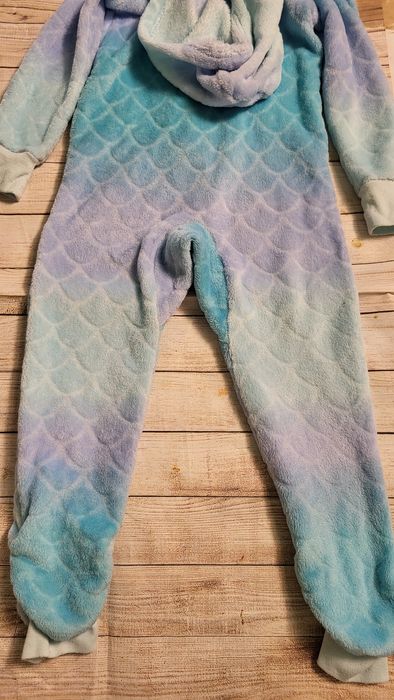 Salopeta pijama pufoasa pijama 4-5 ani sirena ignifuga