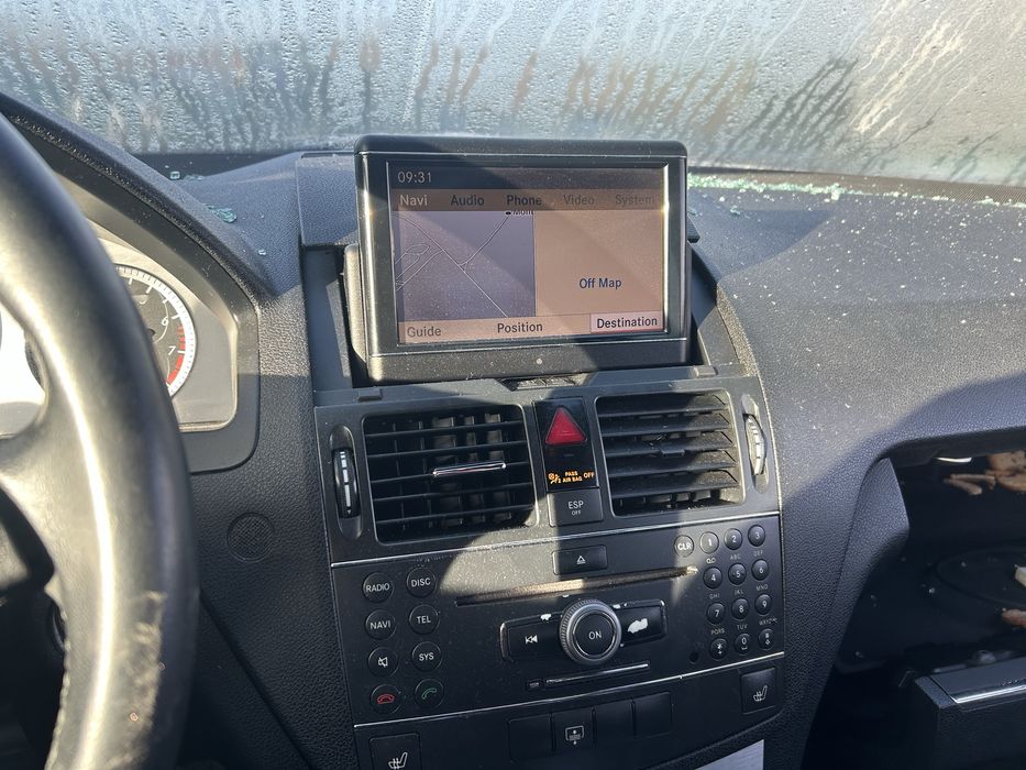 Mercedes W204 C300 V6 3.0i 231кс. 4matic 2009г. - НА ЧАСТИ