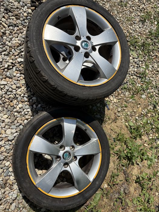 Roti, jante, avelope 17” 225/45/17 5x112 skoda wv audi seat