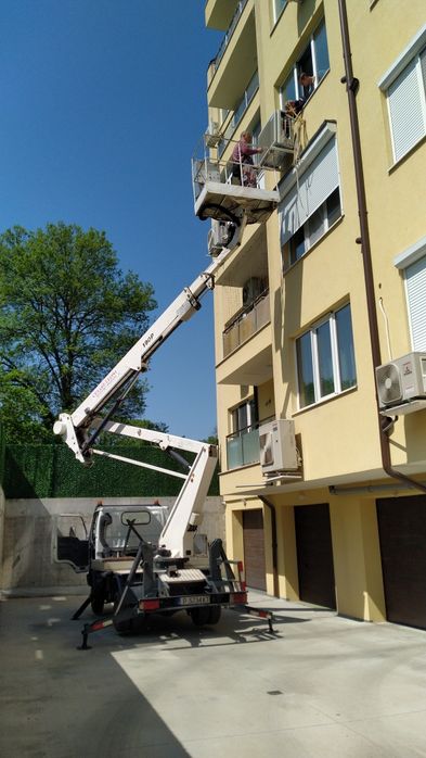 Услуги с автовишка. Цена 40-50 лв /час, макс.350 лв/ден