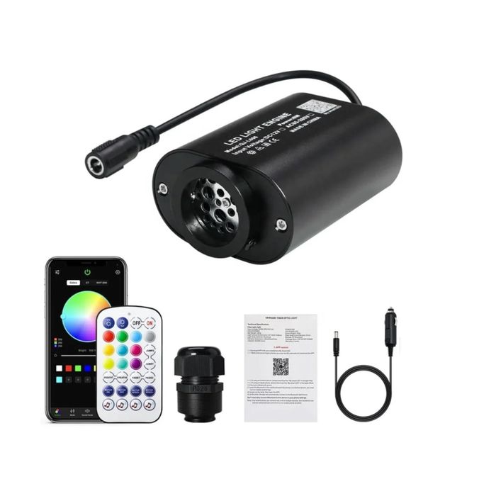 Modul  SLIM RGBW Stelute Twinckle Plafon Auto Modul Stele Plafon Instelat Ambientale Meteoriti