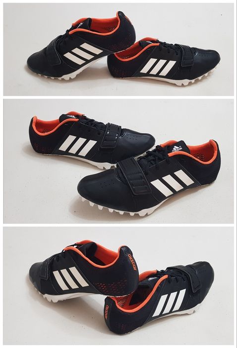 Adidas Adizero Prime Accelerator Spikes negru atletism, cuie nr 41 1/3
