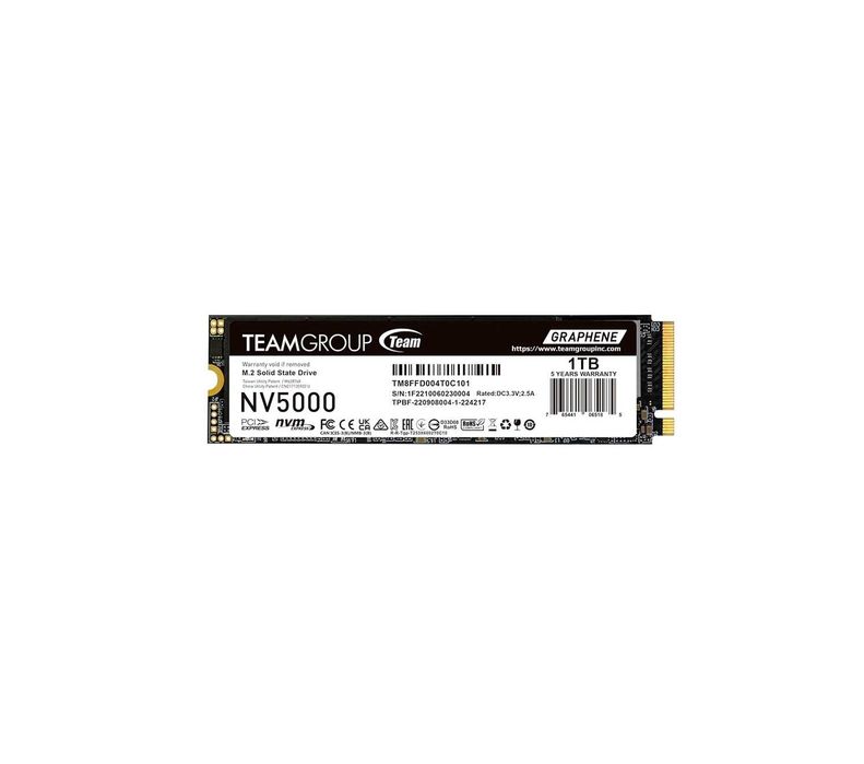 '  SSD TeamGroup NV5000 1TB NVMe Gen4 M.2