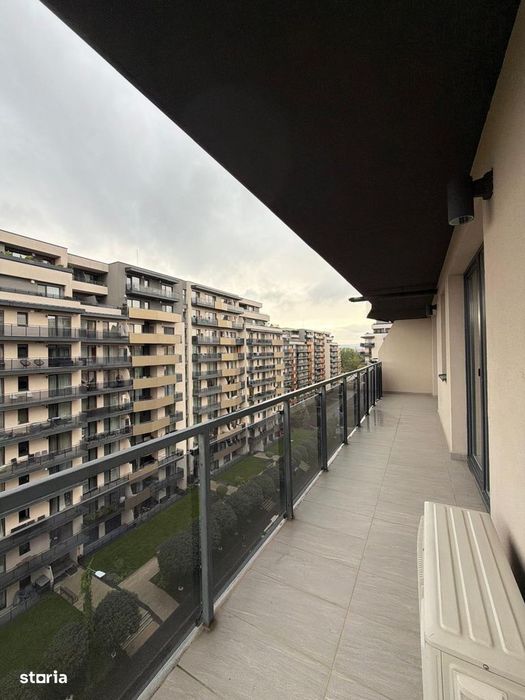 Apartament cu 3 camere I 2 bai I 28 mp Terasa I Parcare subterana I GR