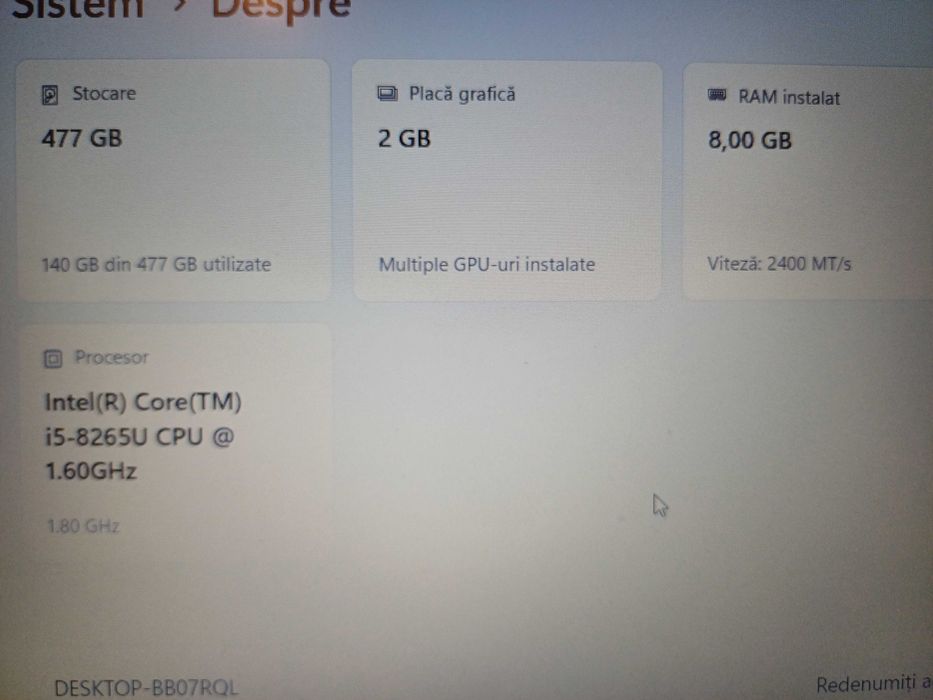 Laptop ASUS X509FB + accesorii