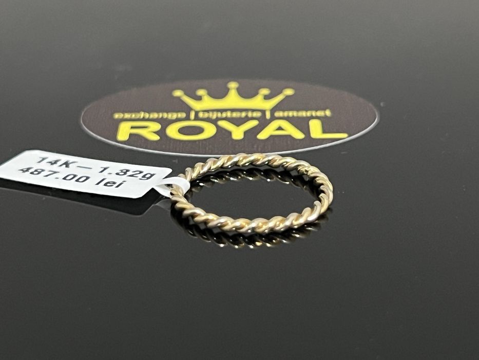 Bijuteria Royal CB : Inel aur 14k 1,32 grame