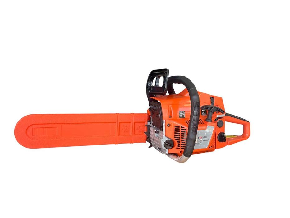 Бензинова резачка за дърва 68 куб. KraftRoyal с 2 вериги