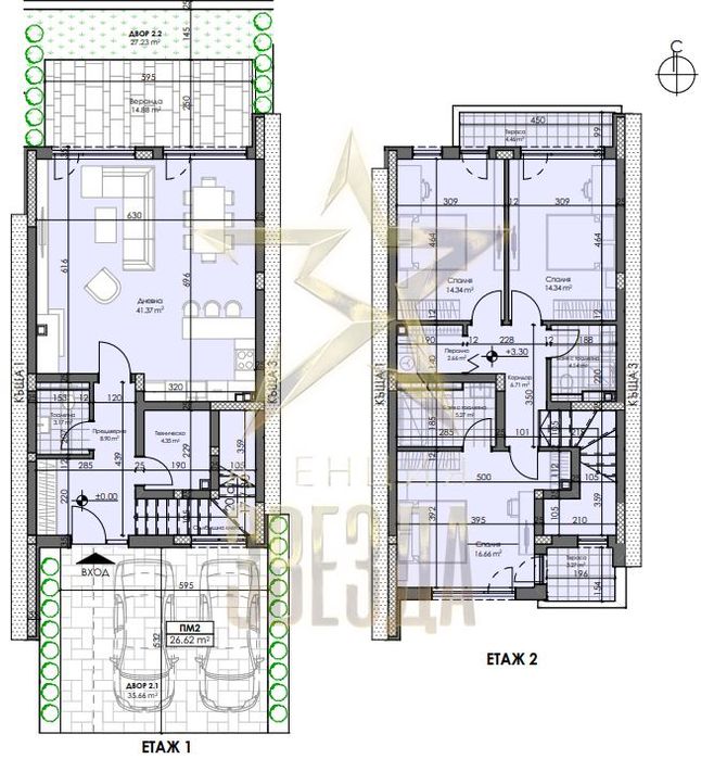 Продава се Къща в Пловдив, Беломорски - 168 кв.м за 683 €/кв.м - Снимка #2