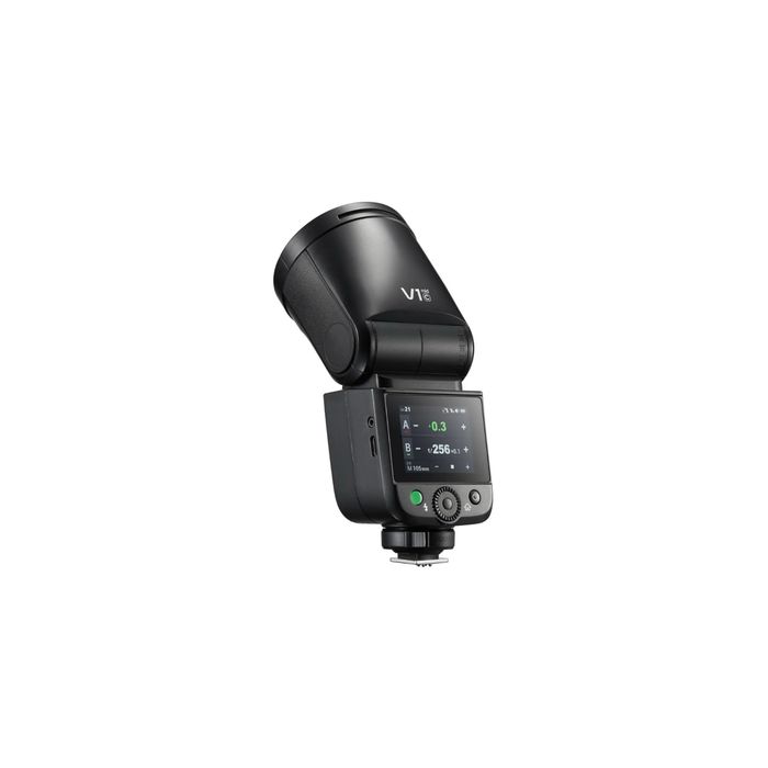 Godox V1 Mid S Blit TTL cu Cap Rotund si Ecran Tactil pentru Canon.