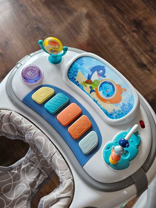 Паяк Проходилка Kikkaboo Clavier с функция люлеене, музикална табла