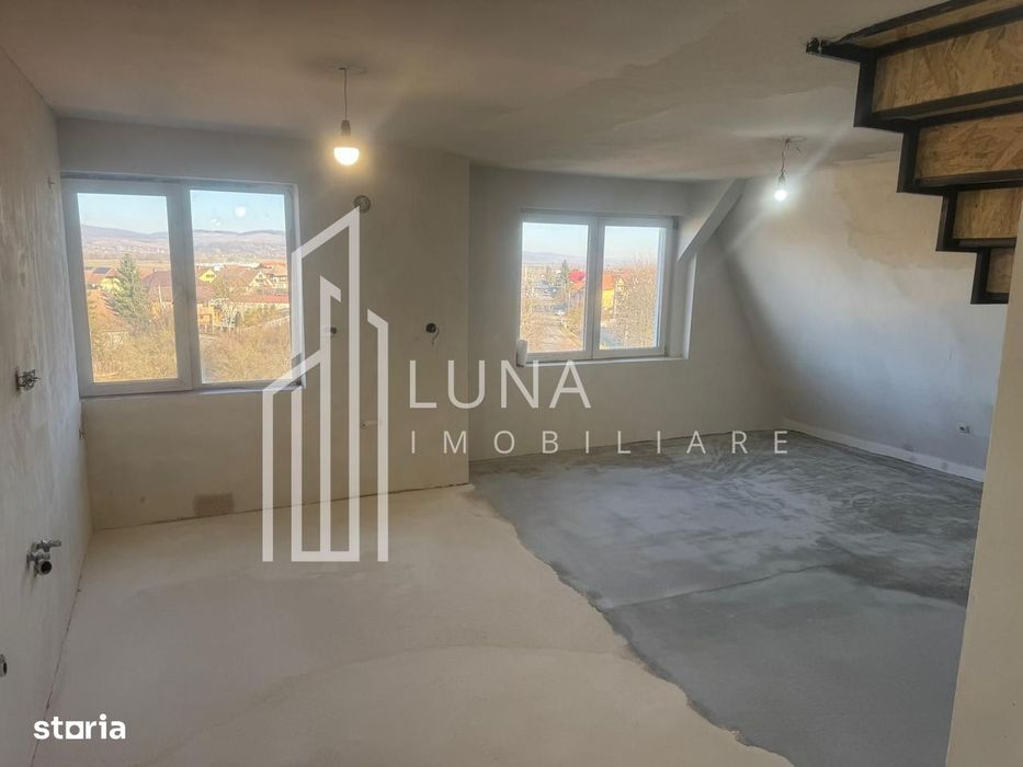 Apartament 3 camere, 65 mp, etaj 4+mansardă, Sângeorgiu de Mureș