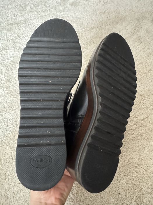 Ghete piele Lorenzo Carra made in Italy, 37